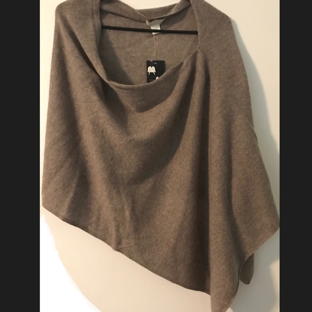 St. Tropez Brown Poncho